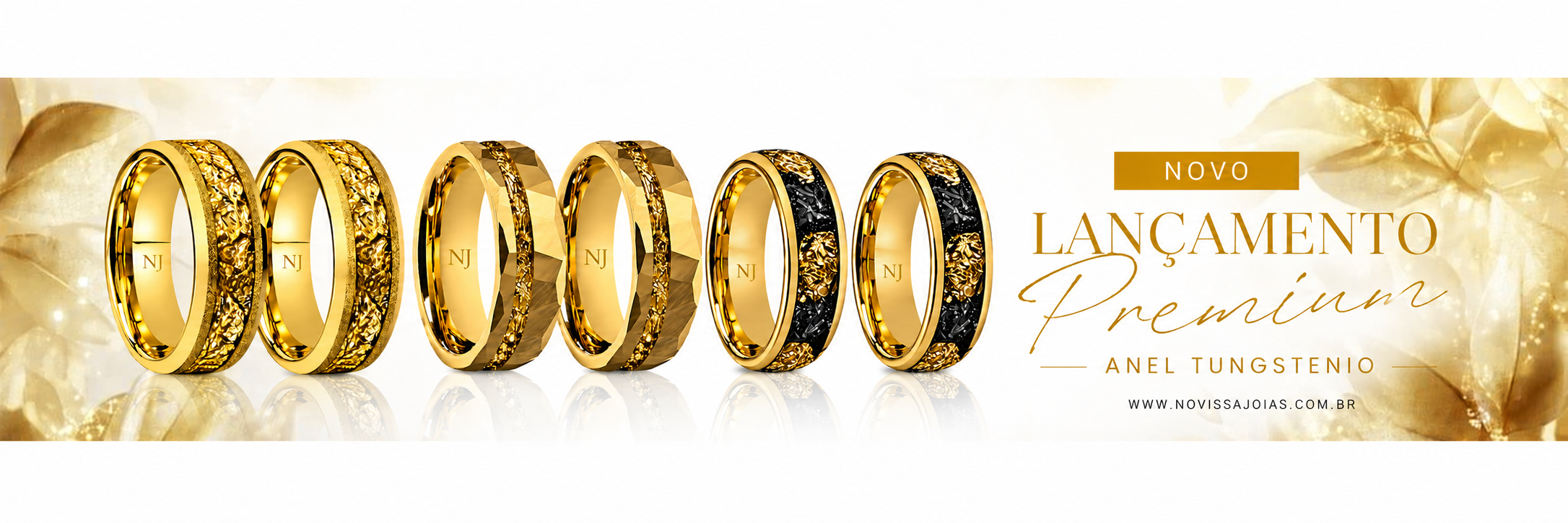 banner Tungstênio Wolfram Novissa Joias 