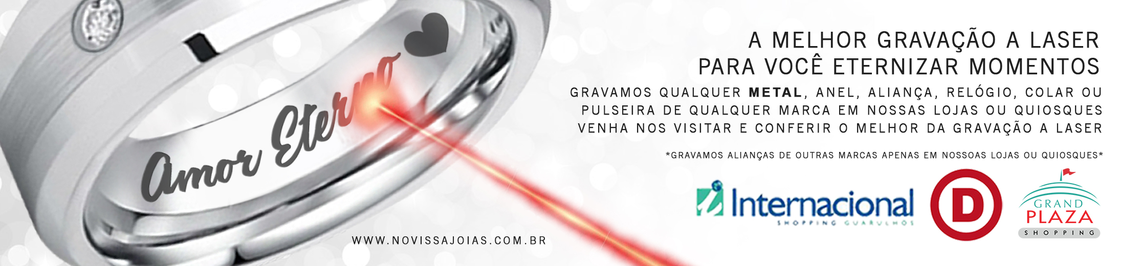 banner Gravar nos Quiosques Novissa Joias