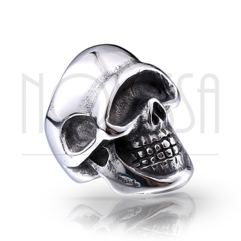 imagem RADER SKULL, MACIÇO ANEL EM AÇO INOX