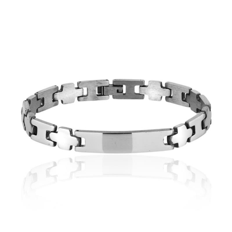 imagem PULSERA CHROME EM AÇO 316L MODELO 