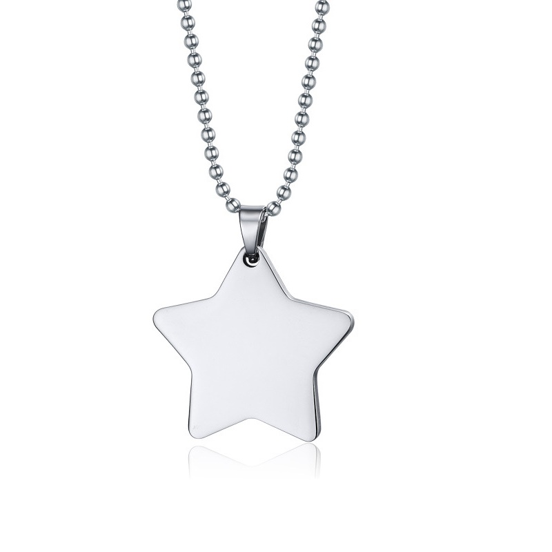 imagem DOGTAG STAR - COLAR DE IDENTIFICAÇÃO EM AÇO 316L