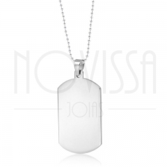 imagem DOGTAG - COLAR DE IDENTIFICAÇÃO EM AÇO 316L *28MMX53MM*