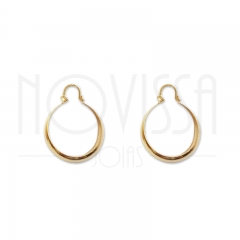 imagem  LORENA -  BRINCO FOLHEADO Á OURO 18K