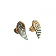 imagem WINGS GOLDEN - BRINCO FOLHEADO Á OURO 18K