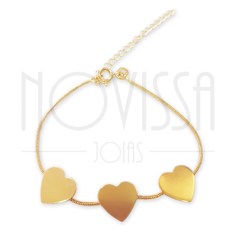 imagem PULSEIRA PHOENIX FOLHEADO A OURO 18K