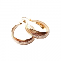 imagem ARGOLA THICK GOLDEN - BRINCO FOLHEADO Á OURO 18K