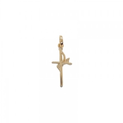 imagem FÉ GOLDEN - PINGENTE FOLHEADO Á OURO 18K