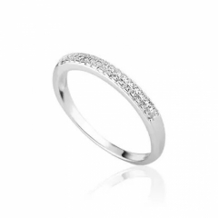 imagem ANNE - ANEL DE PRATA 925 COM LINDOS CRISTAIS DE SWAROVSKI