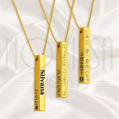 imagem CORDÃO COM MEDALHA - GOLD PILAR - FOLHEADA A OURO