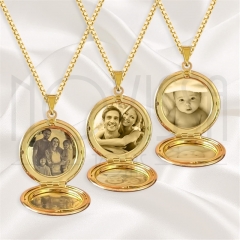 imagem CORDÃO COM MEDALHA - GOLD REMEMBER - FOLHEADA A OURO