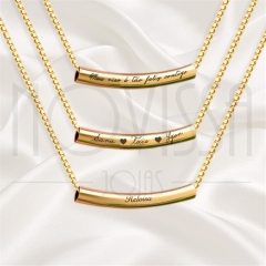 imagem CORDÃO COM MEDALHA - GOLD PIPE - FOLHEADA A OURO