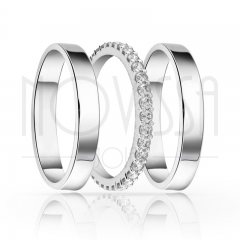 imagem TRIO EM PRATA950 COM LINDO CRISTAL ACABAMENTO ALTO BRILHO