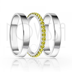 imagem TRIO EM PRATA950 COM LINDO CRISTAL ACABAMENTO ALTO BRILHO