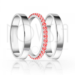 imagem TRIO EM PRATA950 COM LINDO CRISTAL ACABAMENTO ALTO BRILHO