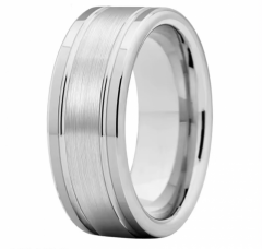 imagem GRAY EDITION - ALIANÇAS DE TUNGSTÊNIO COM ACABAMENTO FOSCO